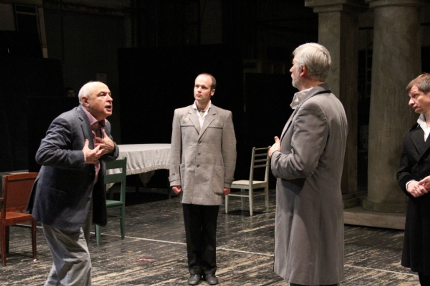 Photo Flash: In Rehearsal with National Academic Theatre of Russian Drama Lesya Ukrainka at St. James Theatre Photo Flash: In Rehearsal with National Academic Theatre of Russian Drama Lesya Ukrainka at St. James Theatre Image