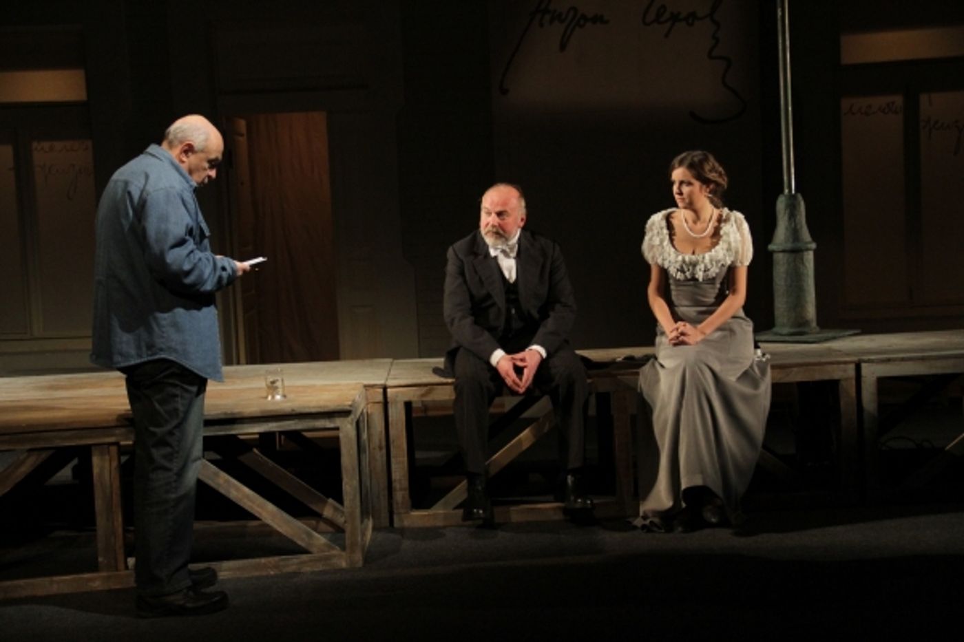 Photo Flash: In Rehearsal with National Academic Theatre of Russian Drama Lesya Ukrainka at St. James Theatre  Image