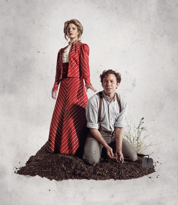 Kate Arrington and Aaron Himelstein  Photo
