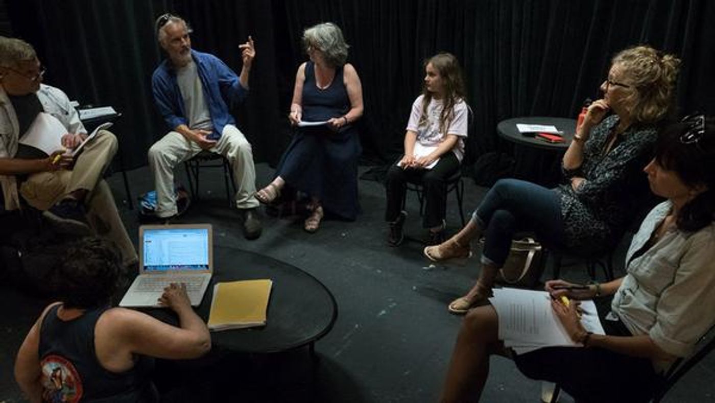 Photo Flash: In Rehearsal for Musical Ghost Story BETWEEN PRETTY PLACES at 13th Street Rep Photo Flash: In Rehearsal for Musical Ghost Story BETWEEN PRETTY PLACES at 13th Street Rep Image