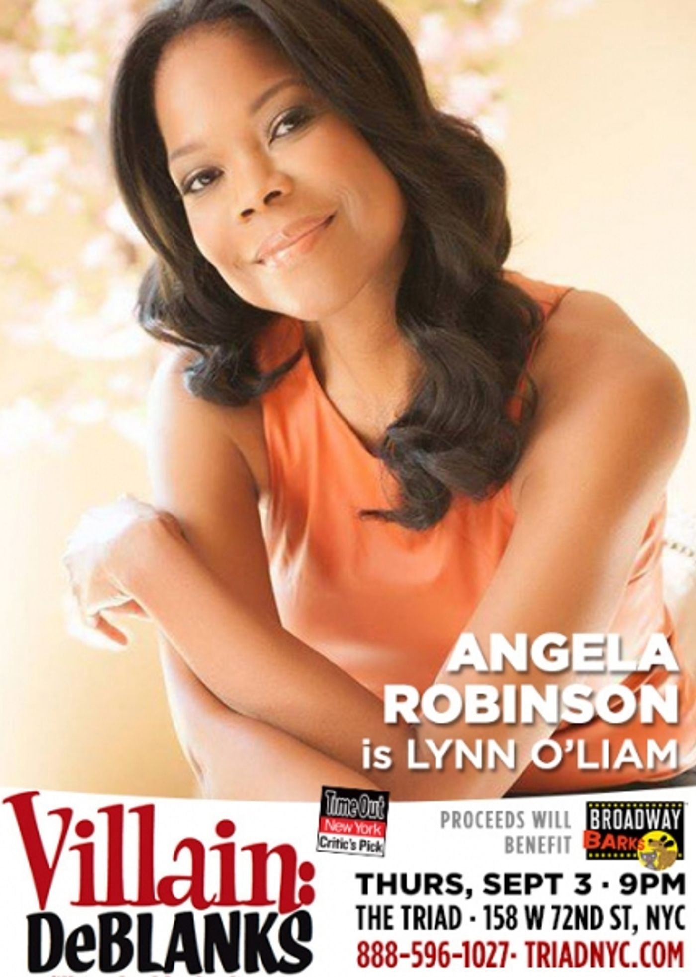 Photo Flash: VILLAIN: DEBLANKS to Bring Laughs for Broadway Barks at The Triad, 9/3  Image