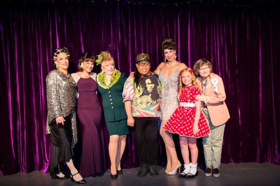 Photo Flash: Jiggly Caliente Visits RUTHLESS! Off-Broadway Image