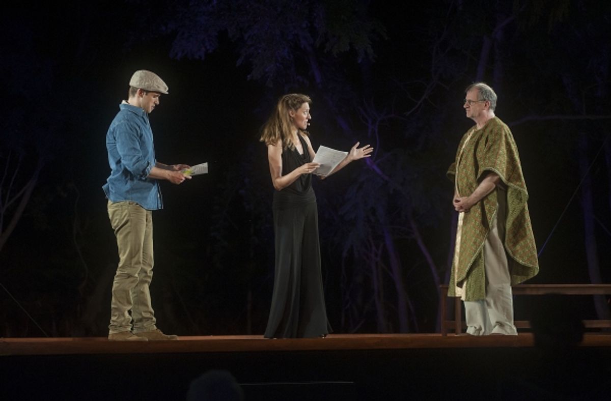 Dan Amboyer, Julia Motyka and Michael Chepiga at 