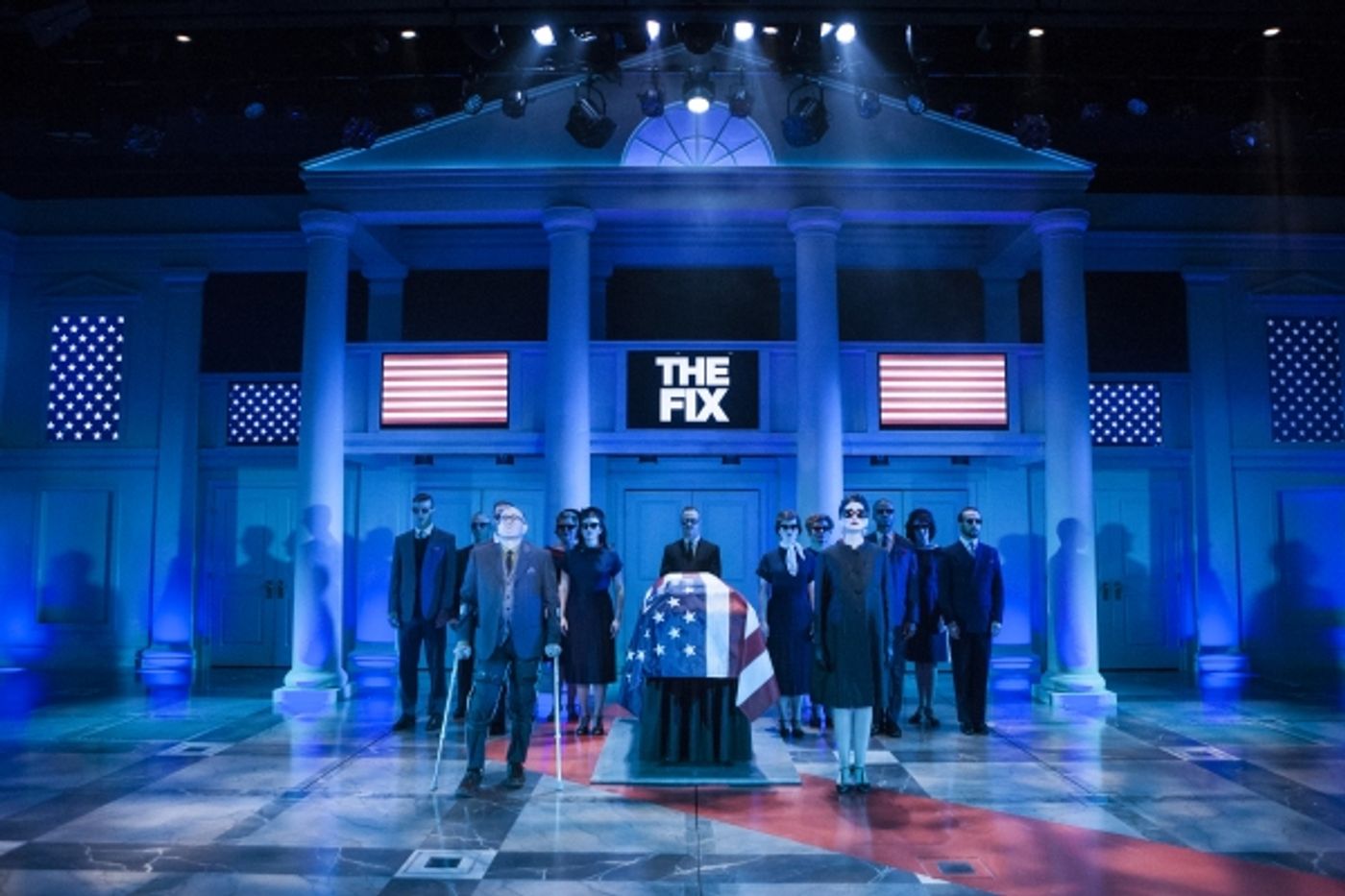 Photo Flash: First Look at Mark Evans and More in Signature Theatre's THE FIX Image