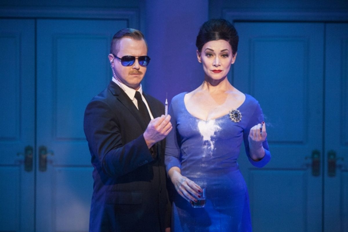 Stephen Gregory Smith (Peter Hale) and Christine Sherrill (Violet Chandler) at 