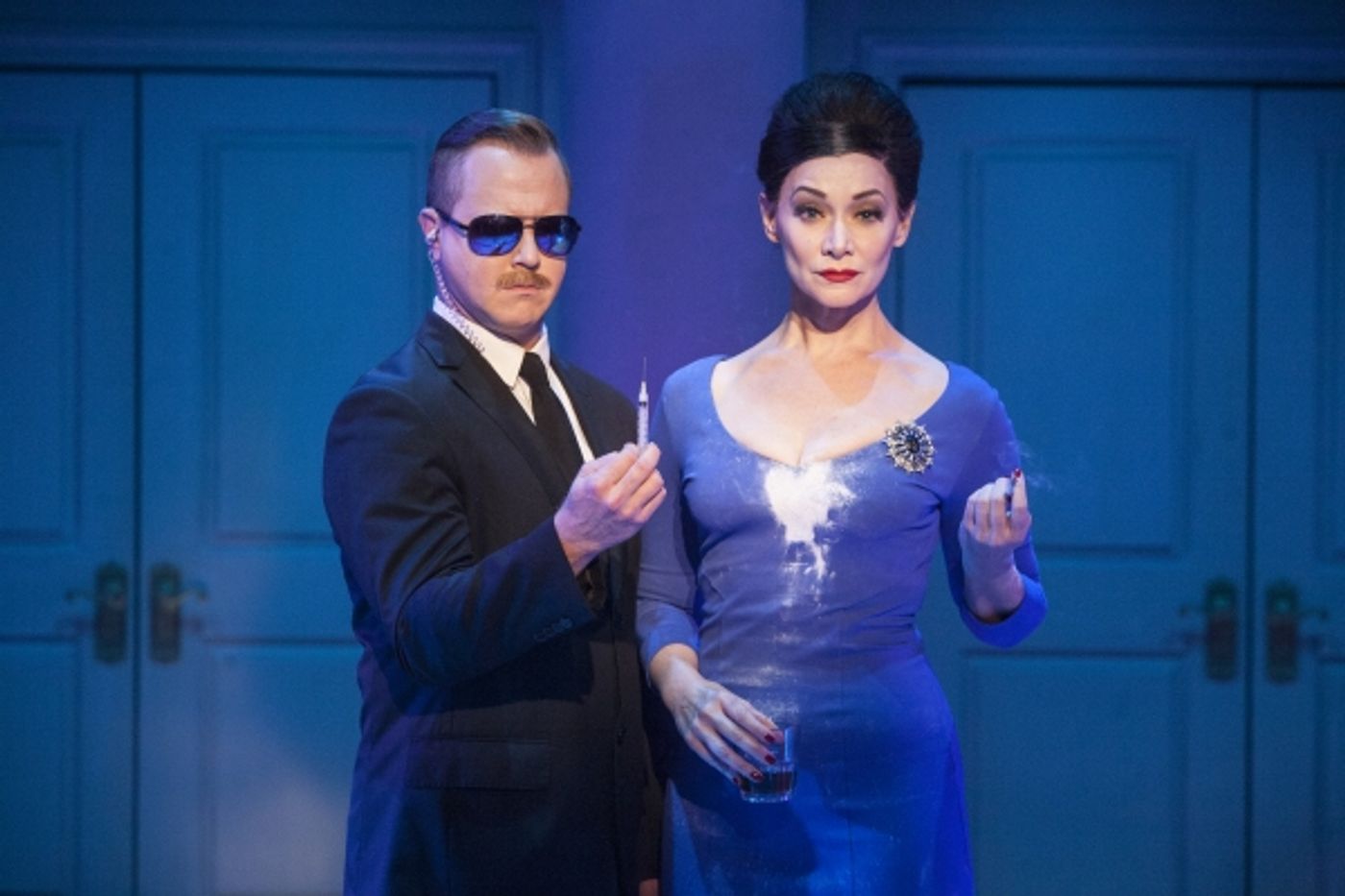 Photo Flash: First Look at Mark Evans and More in Signature Theatre's THE FIX Image
