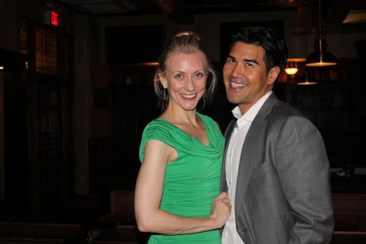 Tina Benko and Pun Bandhu at 