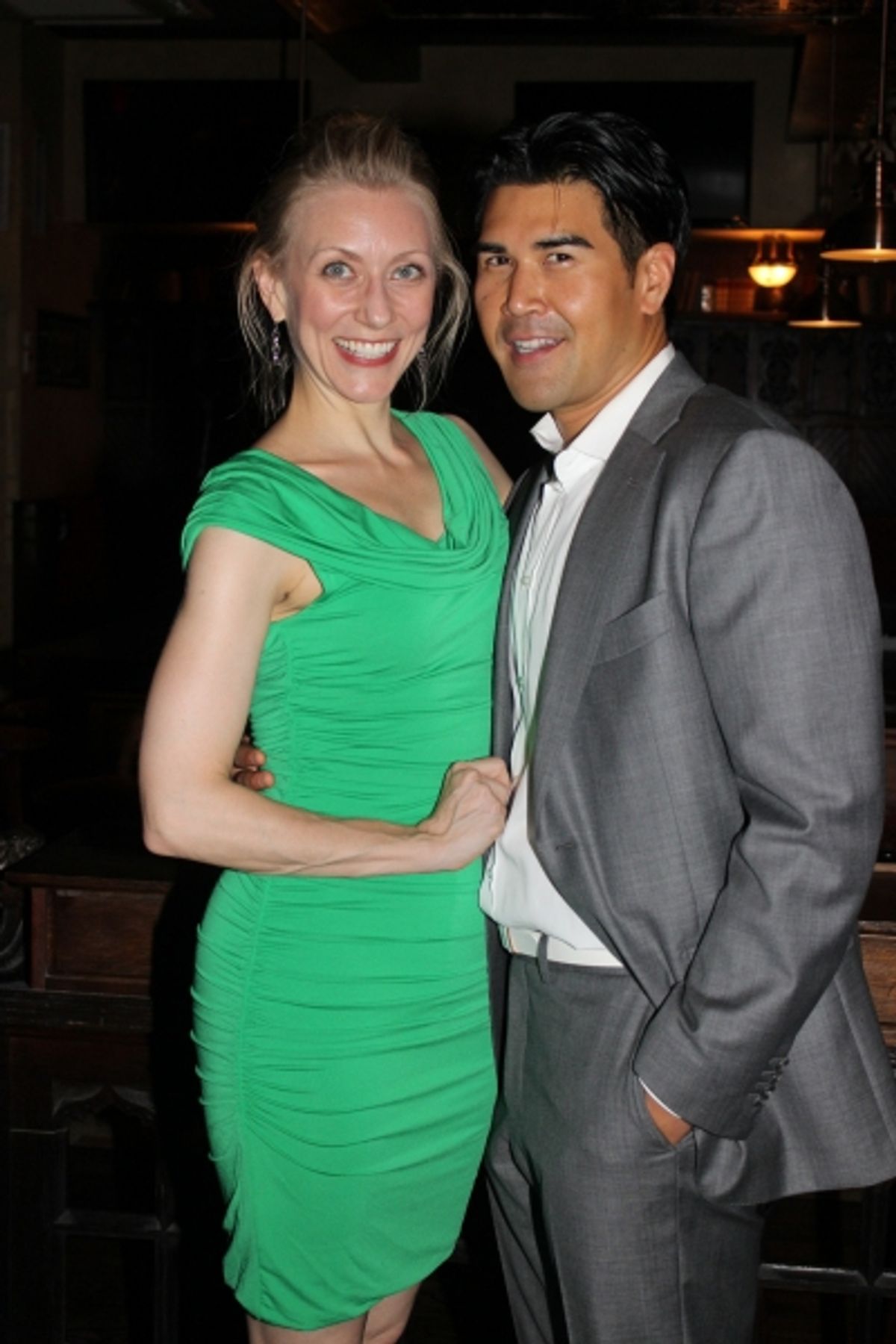 Tina Benko and Pun Bandhu at 