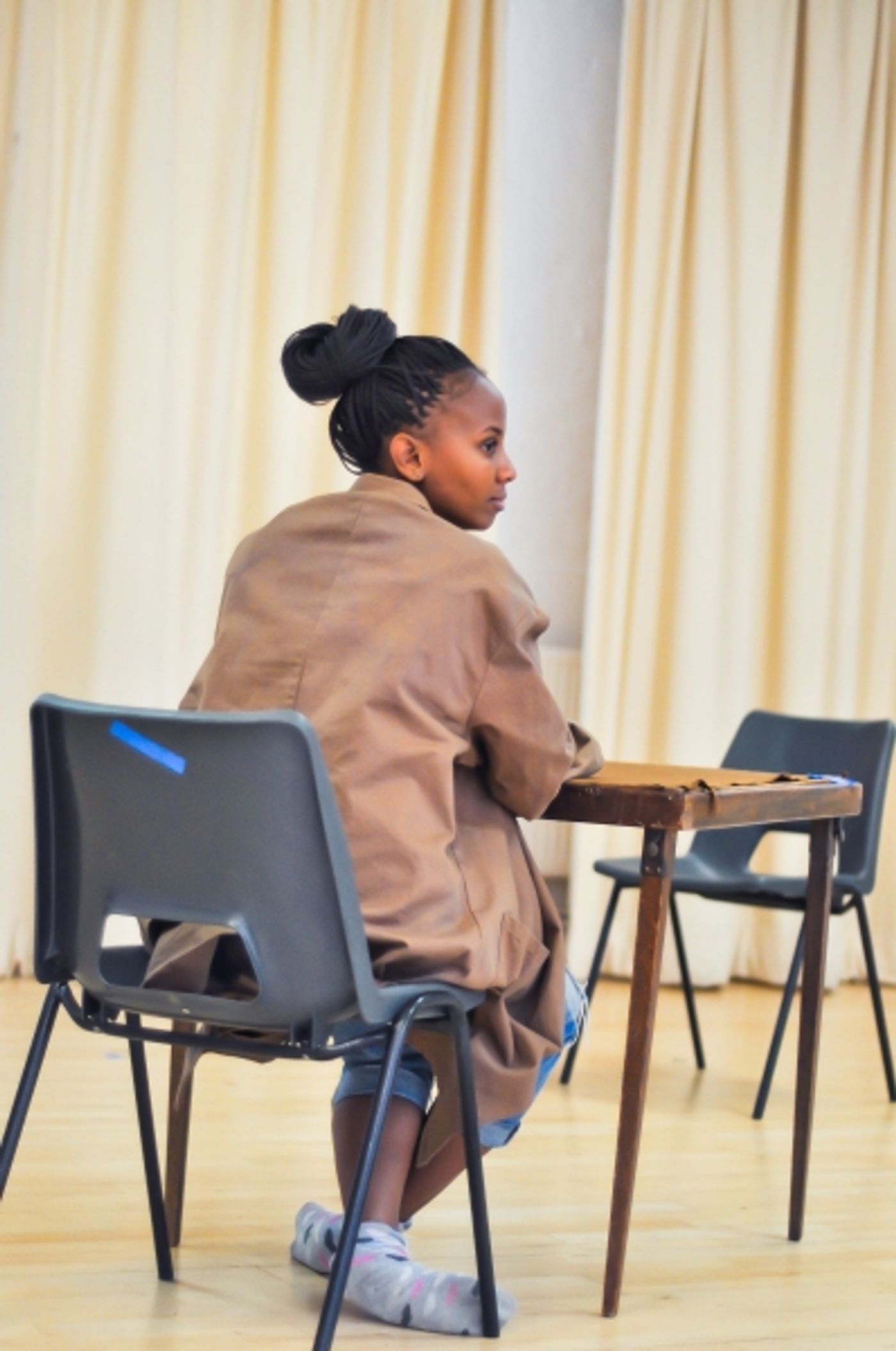 Photo Flash: In Rehearsal for MOUTHFUL Premiere at Metta Theatre  Image