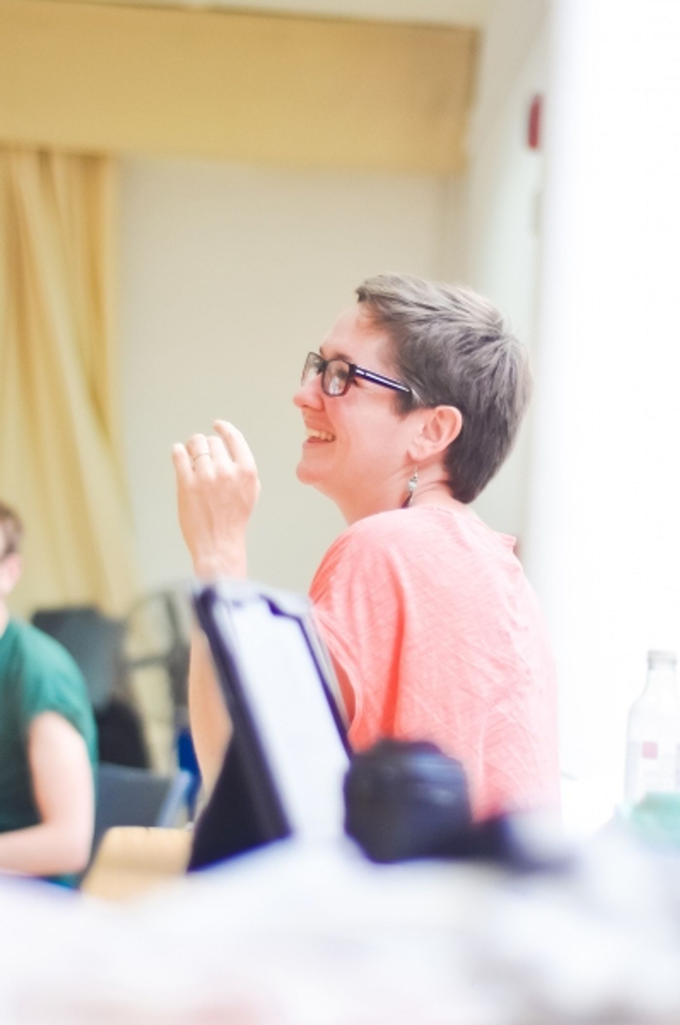 Photo Flash: In Rehearsal for MOUTHFUL Premiere at Metta Theatre  Image
