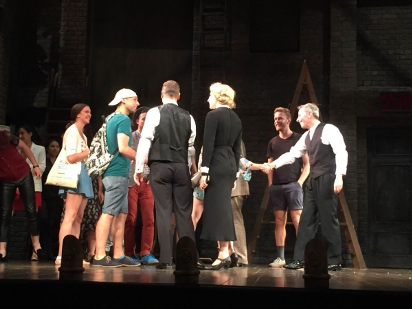 Photo Flash: QUEEN OF THE NIGHT Goes Backstage at 39 STEPS  Image