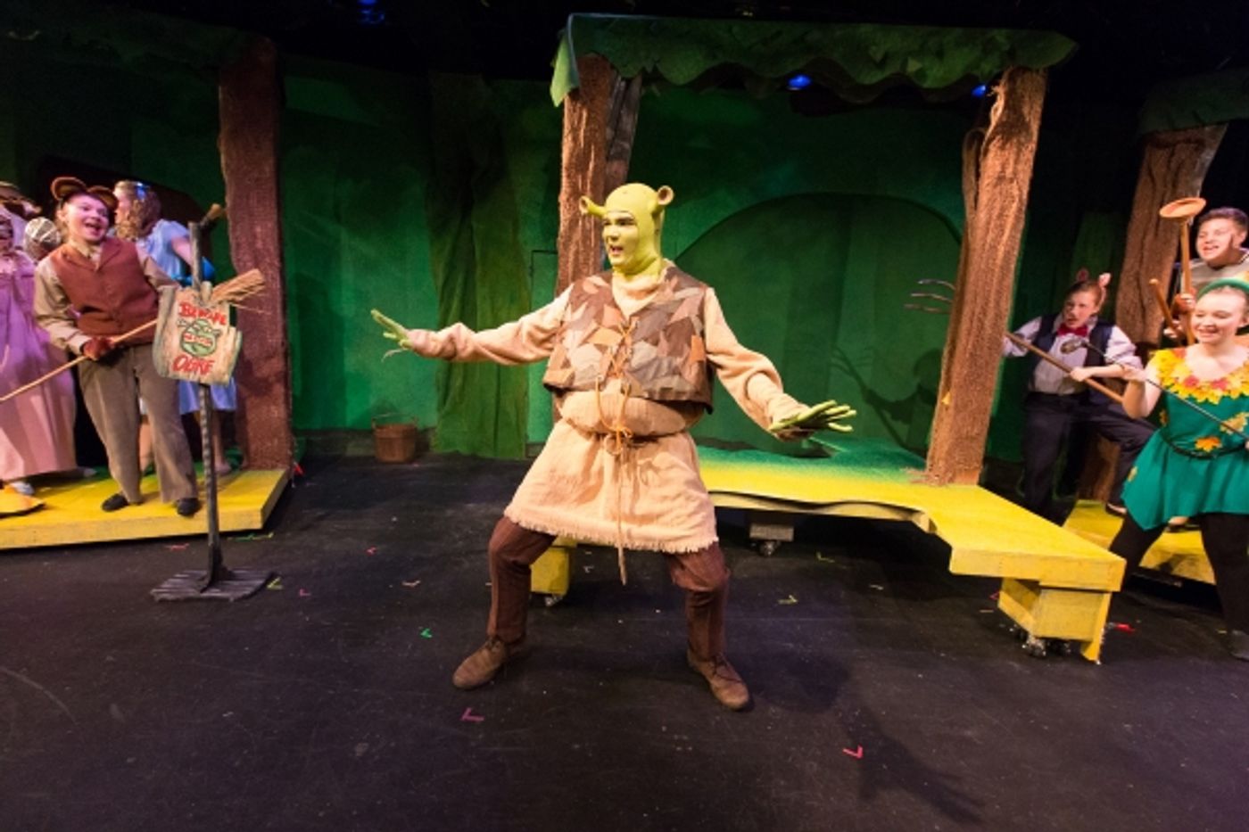 Photo Flash: First Look at SHREK THE MUSICAL, JR. at Walnut Street  Image