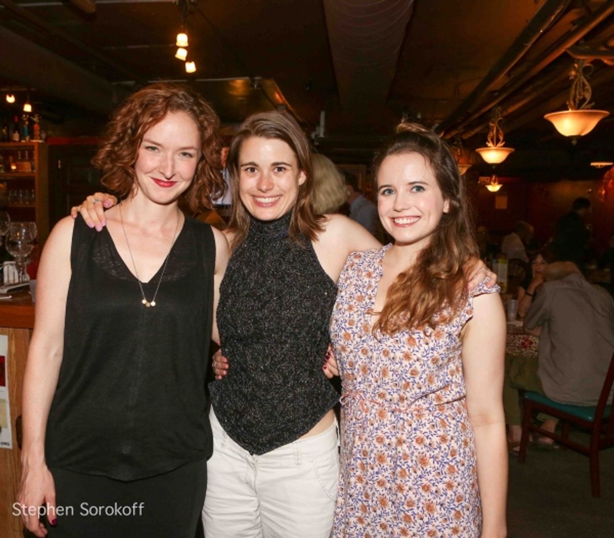 Amanda Quaid, Louisa Proske, director, Phoebe Strole at 