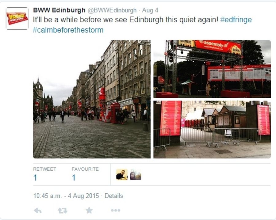 Photo Coverage: Edinburgh Fringe - BWW's Story So Far! Image