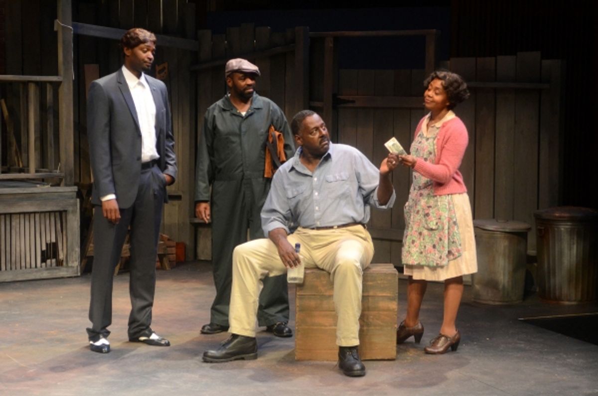 Theo Perkins, Christopher Carrington, Michael A. Shepperd, Karole Foreman at 