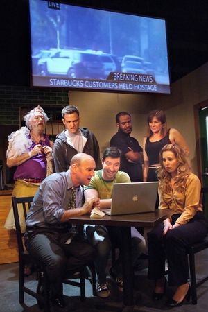 Ian Patrick Williams, Nick Cobey, Donathan Walters, Susan Diol; Front: Eric Myles Geller, Eric Wentz, Chandra lee Schwartz @ BroadwayWorld Ian Patrick Williams, Nick Cobey, Donathan Walters, Susan Diol; Front: Eric Myles Gel Photo