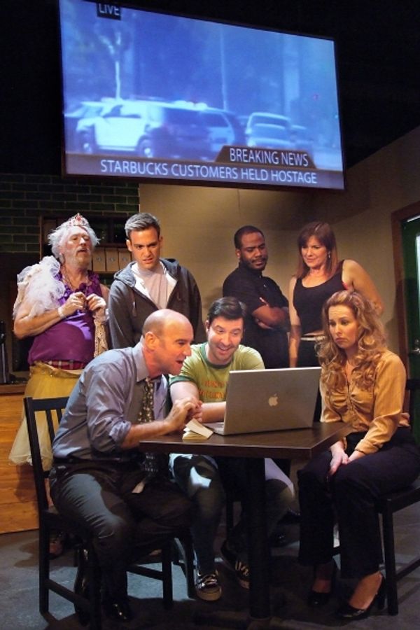 Ian Patrick Williams, Nick Cobey, Donathan Walters, Susan Diol; Front: Eric Myles Gel Photo