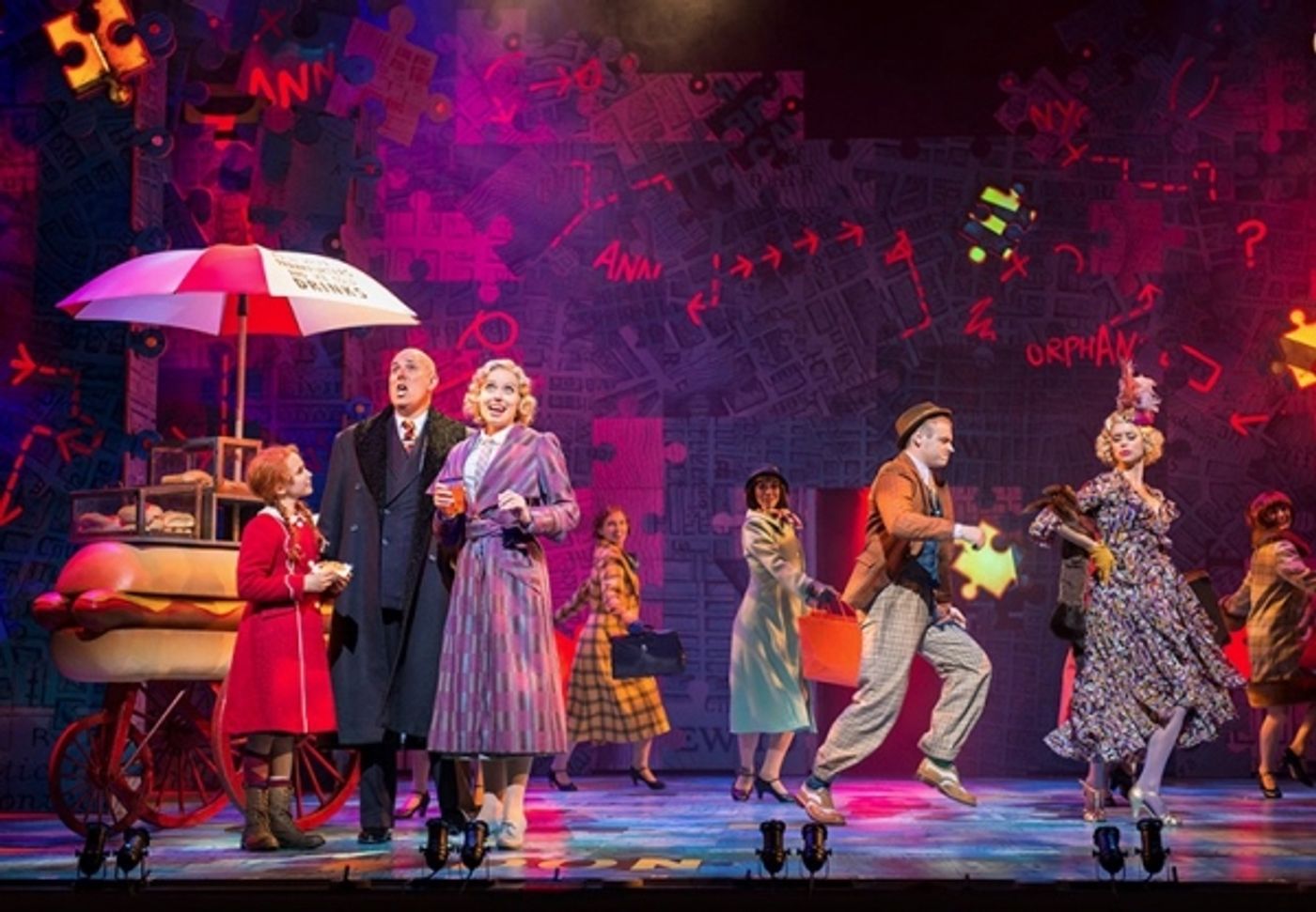 Photo Flash: ANNIE Gets a Makeover in Flashy UK Tour  Image