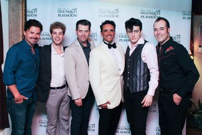 Hunter Foster, Nat Zegree, Robert Britton Lyons, Bradford T. Kenney, Jacob Rowley and Photo
