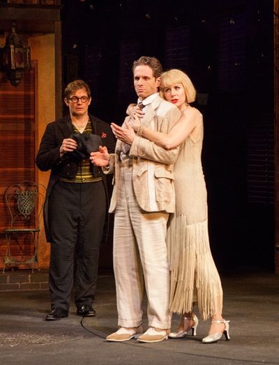 Rory O''Malley as Dromio of Ephesus/Dromio of Syracuse, Glenn Howerton as Antipholus  Photo
