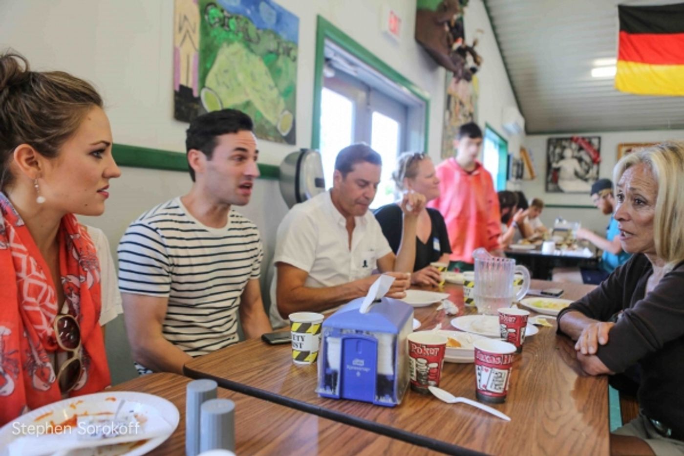 Photo Coverage: Laura Osnes, Max Von Essen, and Steven Reineke Rehearse at French Woods Festival  Image