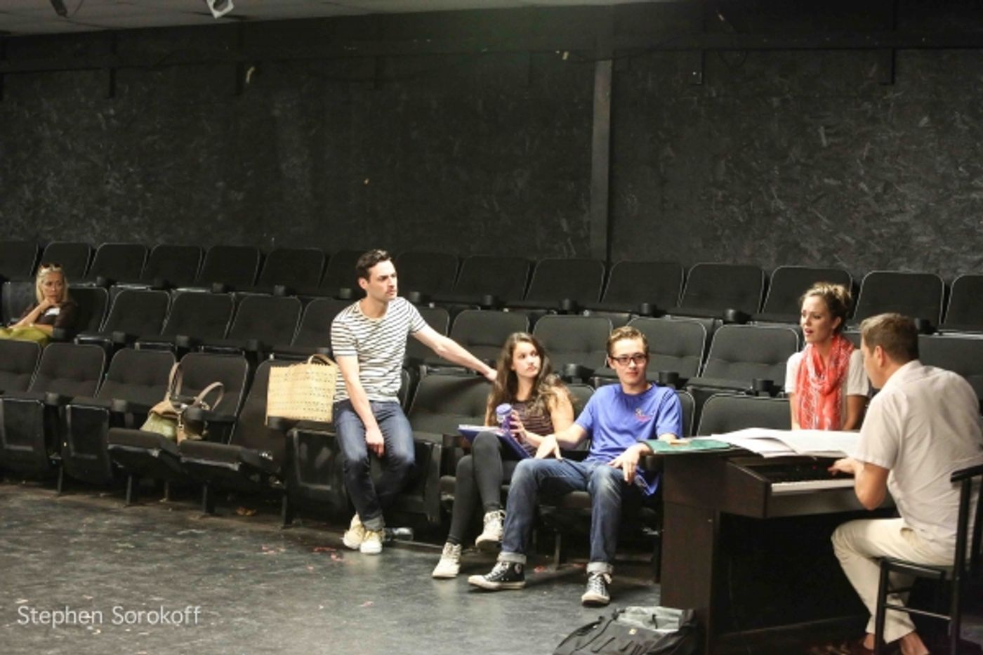 Photo Coverage: Laura Osnes, Max Von Essen, and Steven Reineke Rehearse at French Woods Festival  Image