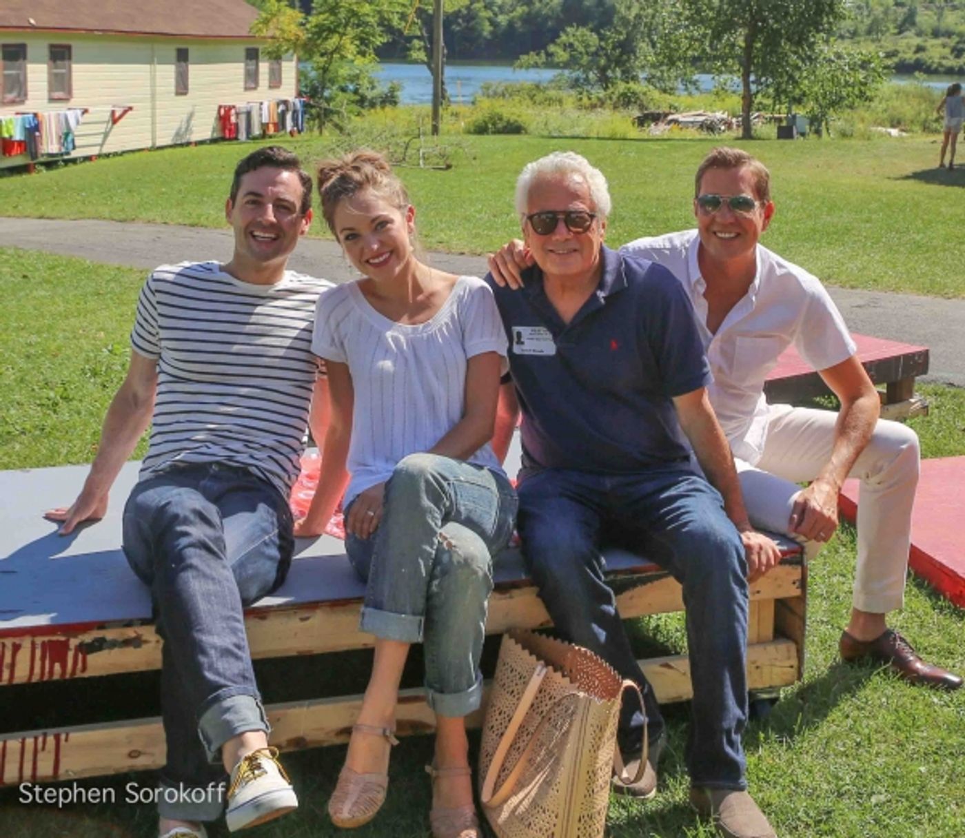 Photo Coverage: Laura Osnes, Max Von Essen, and Steven Reineke Rehearse at French Woods Festival  Image