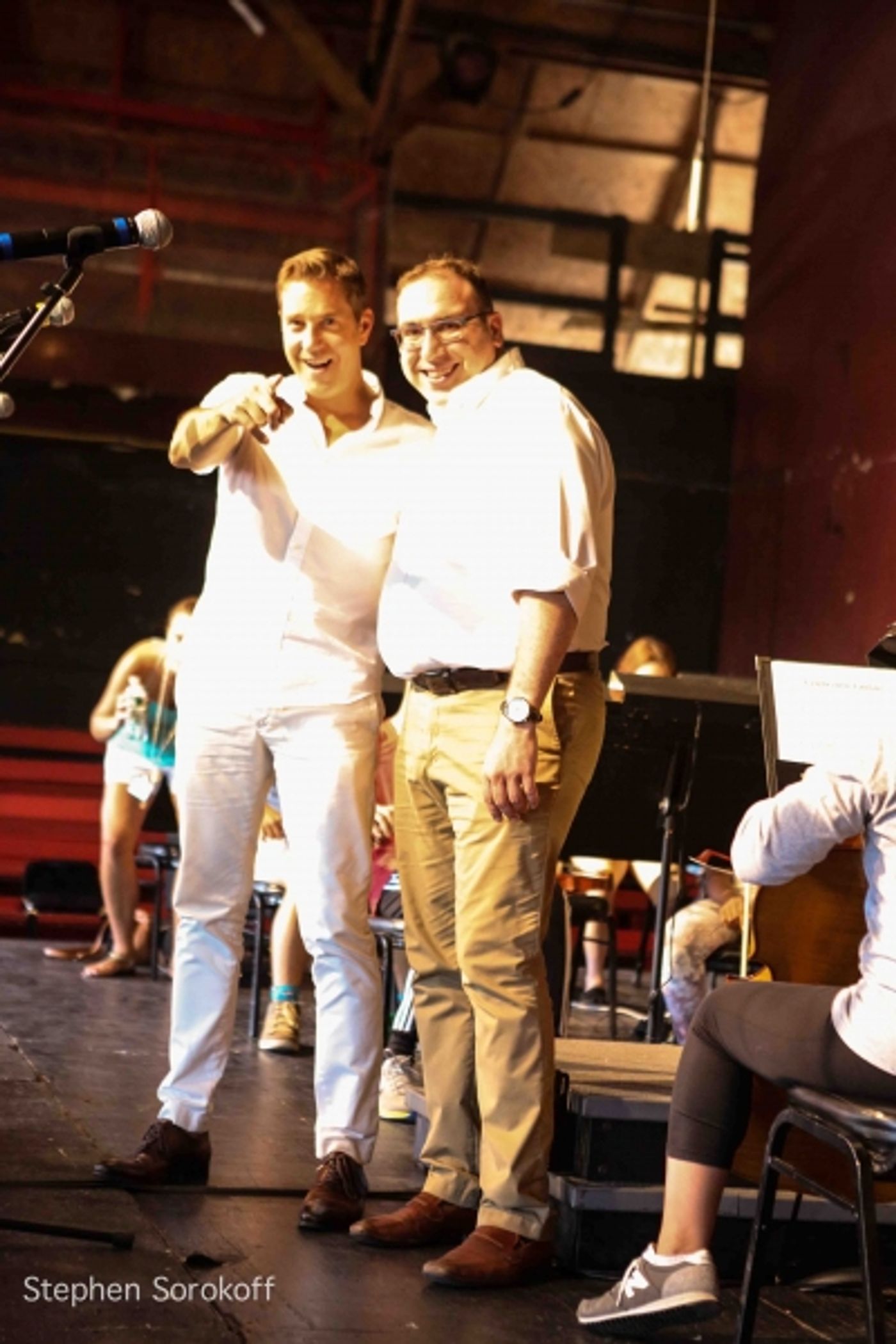 Photo Coverage: Laura Osnes, Max Von Essen, and Steven Reineke Rehearse at French Woods Festival  Image