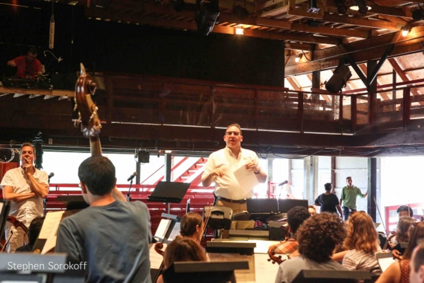 Photo Coverage: Laura Osnes, Max Von Essen, and Steven Reineke Rehearse at French Woods Festival  Image