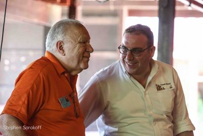 Ron Schaefer, Founder & Director French Woods Festival & Brian  Worsdale, Artistic Di Photo