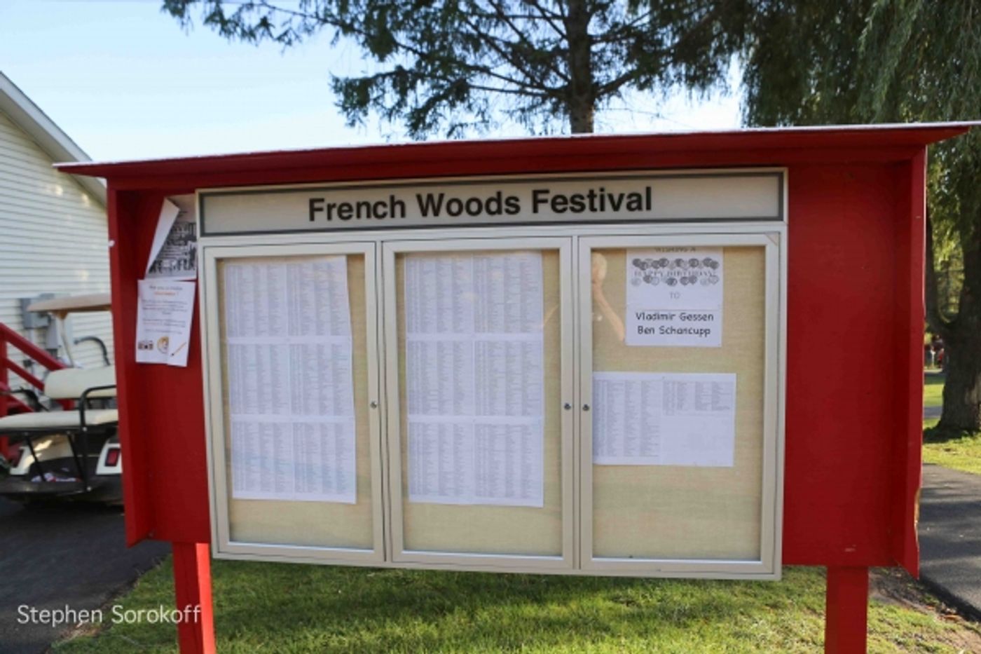 Photo Coverage: Laura Osnes, Max Von Essen, and Steven Reineke Rehearse at French Woods Festival  Image
