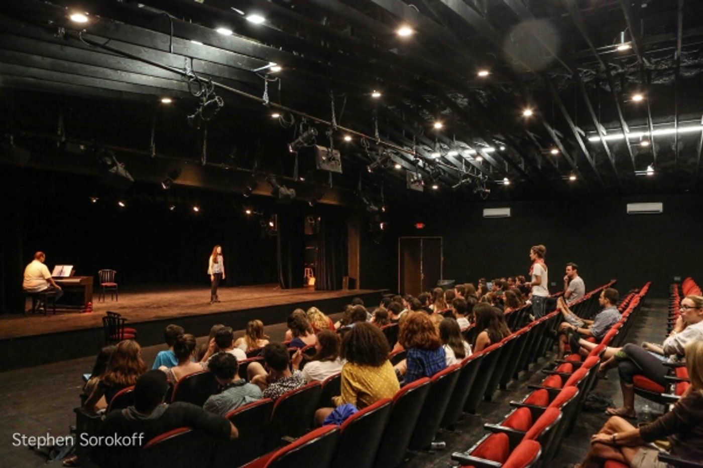 Photo Coverage: Laura Osnes, Max Von Essen, and Steven Reineke Rehearse at French Woods Festival  Image