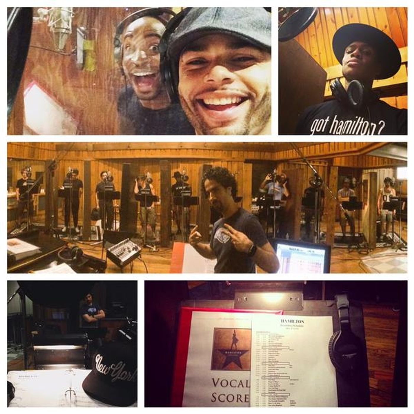 Photo Flash: That's a Wrap! HAMILTON Cast Finishes Album, Out Sept. 25 Photo Flash: That's a Wrap! HAMILTON Cast Finishes Album, Out Sept. 25 Image