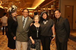 Bambi Verzo, Joey Verzo, Cynthia Almario Photo