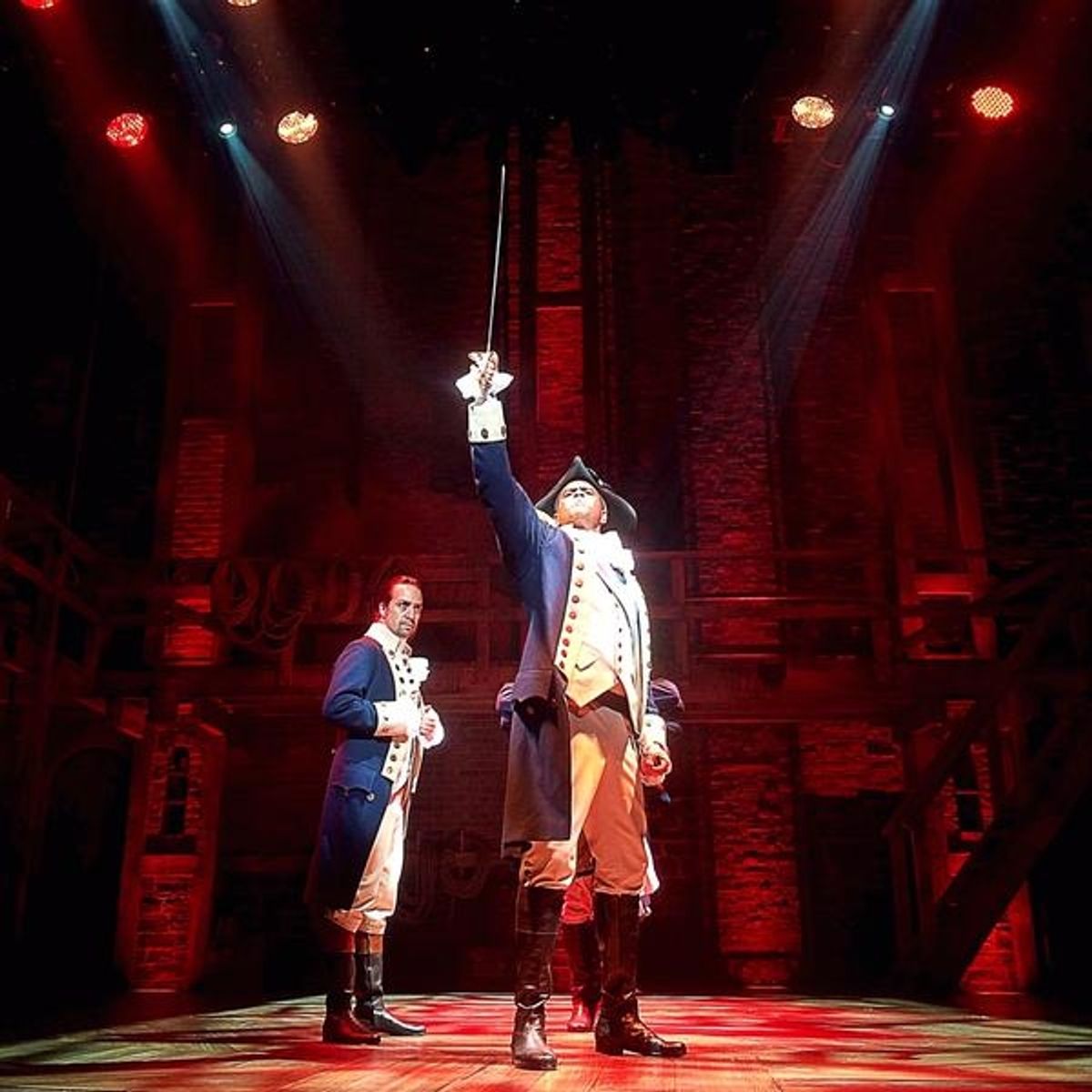 Christopher Jackson, Lin-Manuel Miranda at 