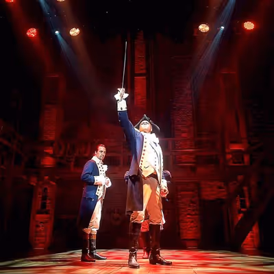 Christopher Jackson, Lin-Manuel Miranda Photo