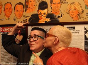 Lea DeLaria and Lori Petty @ BroadwayWorld Lea DeLaria and Lori Petty Photo