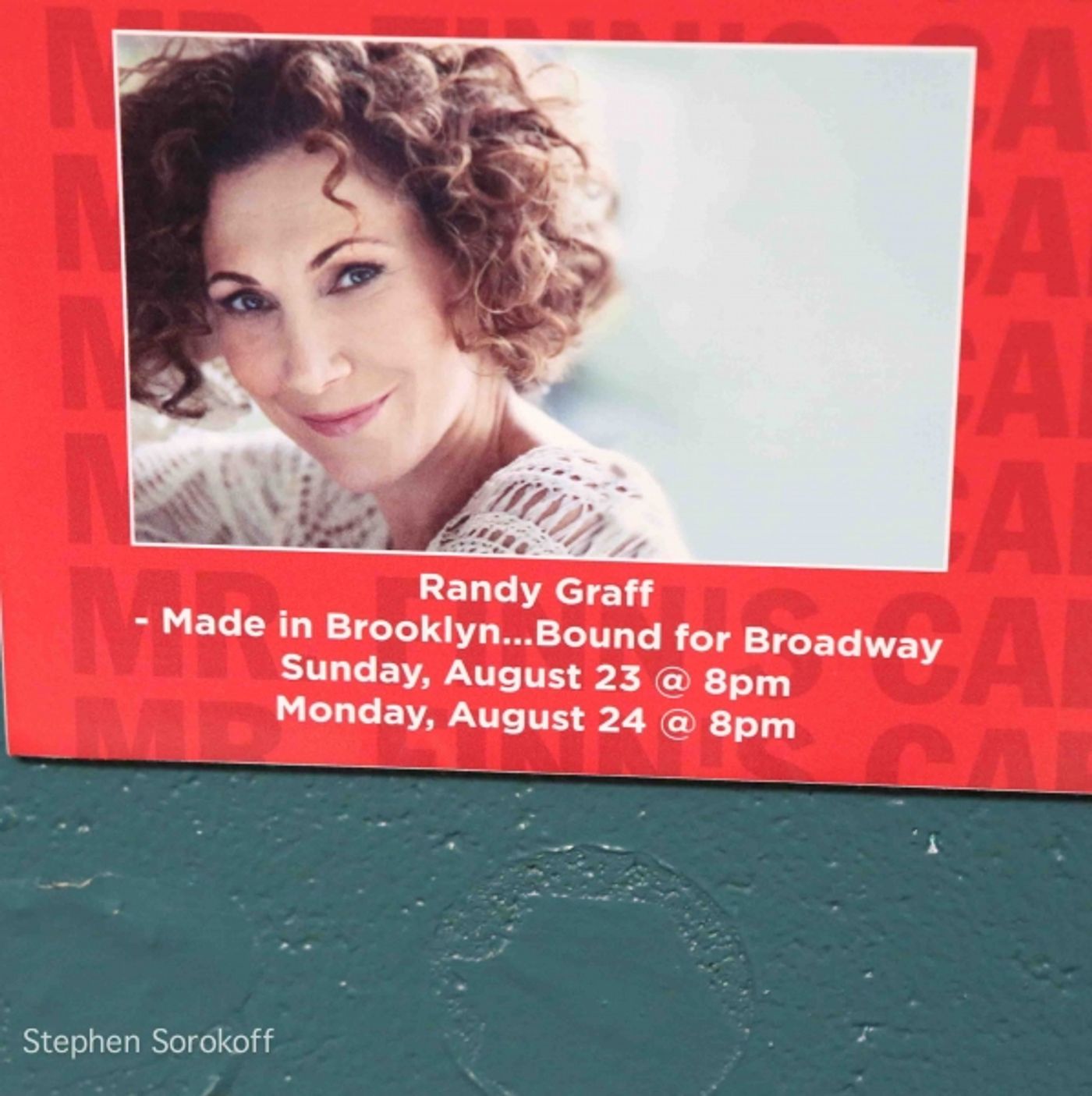 Photo Coverage: Randy Graff Brings MADE IN BROOKLYN... BOUND FOR BROADWAY to Mr. Finn's Cabaret  Image