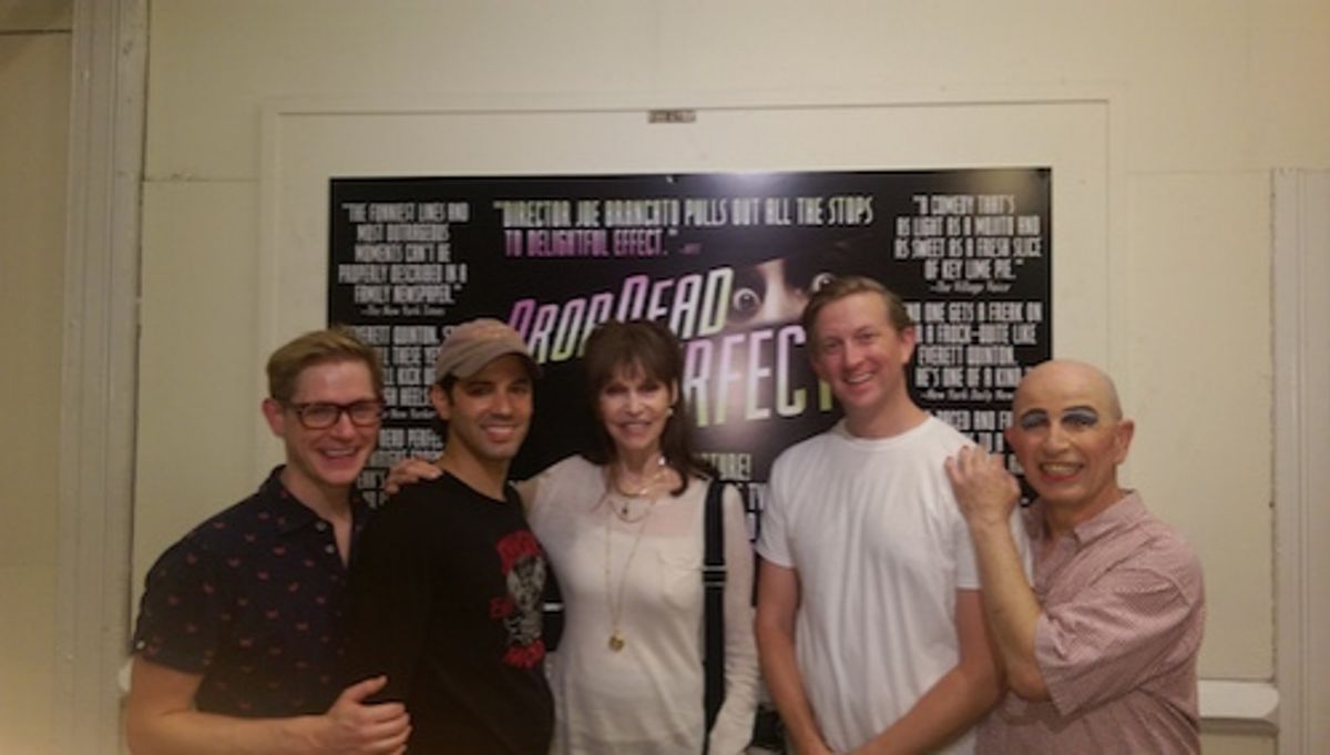 Jason Edward Cook, Jason Cruz, Barbara Feldon, Timothy C. Goodwin, Everett Quinton at 