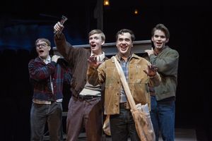 Alex Weisman, Ben Barker, Nate Lewellyn, Patrick Rooney @ BroadwayWorld Alex Weisman, Ben Barker, Nate Lewellyn, Patrick Rooney Photo