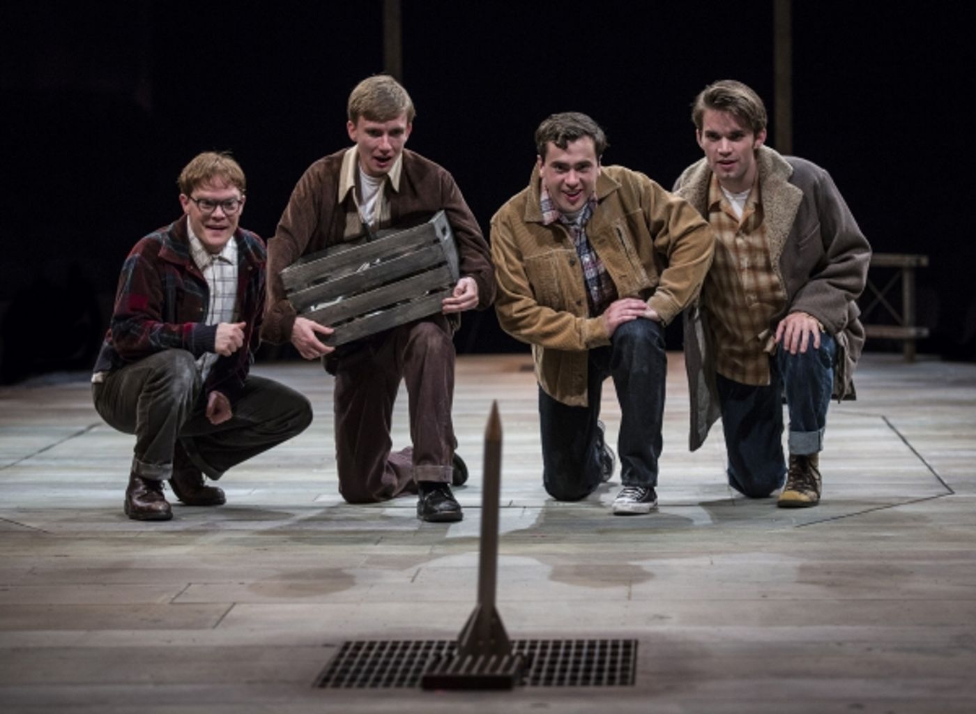 Photo Flash: First Look at World Premiere of OCTOBER SKY, Starring Nate Lewellyn at The Marriott  Image