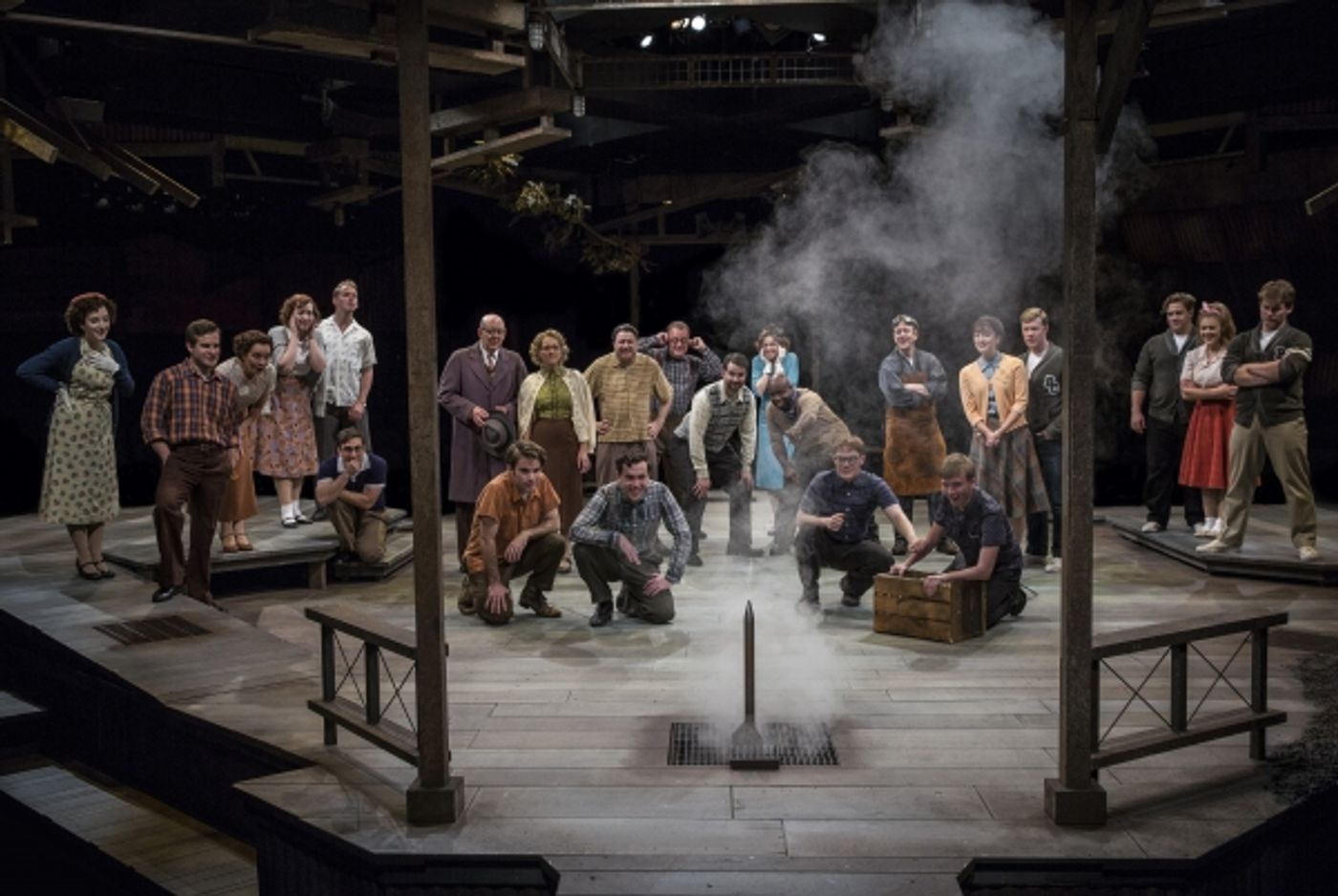 Photo Flash: First Look at World Premiere of OCTOBER SKY, Starring Nate Lewellyn at The Marriott  Image