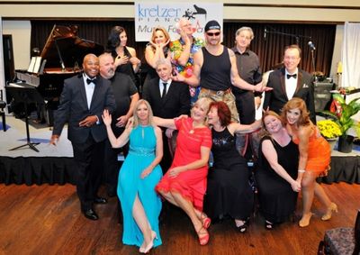Physicians Talent Showcase 2015 (Front Row: Plastic Surgeon Dr. Robin Sykes; Presiden Photo