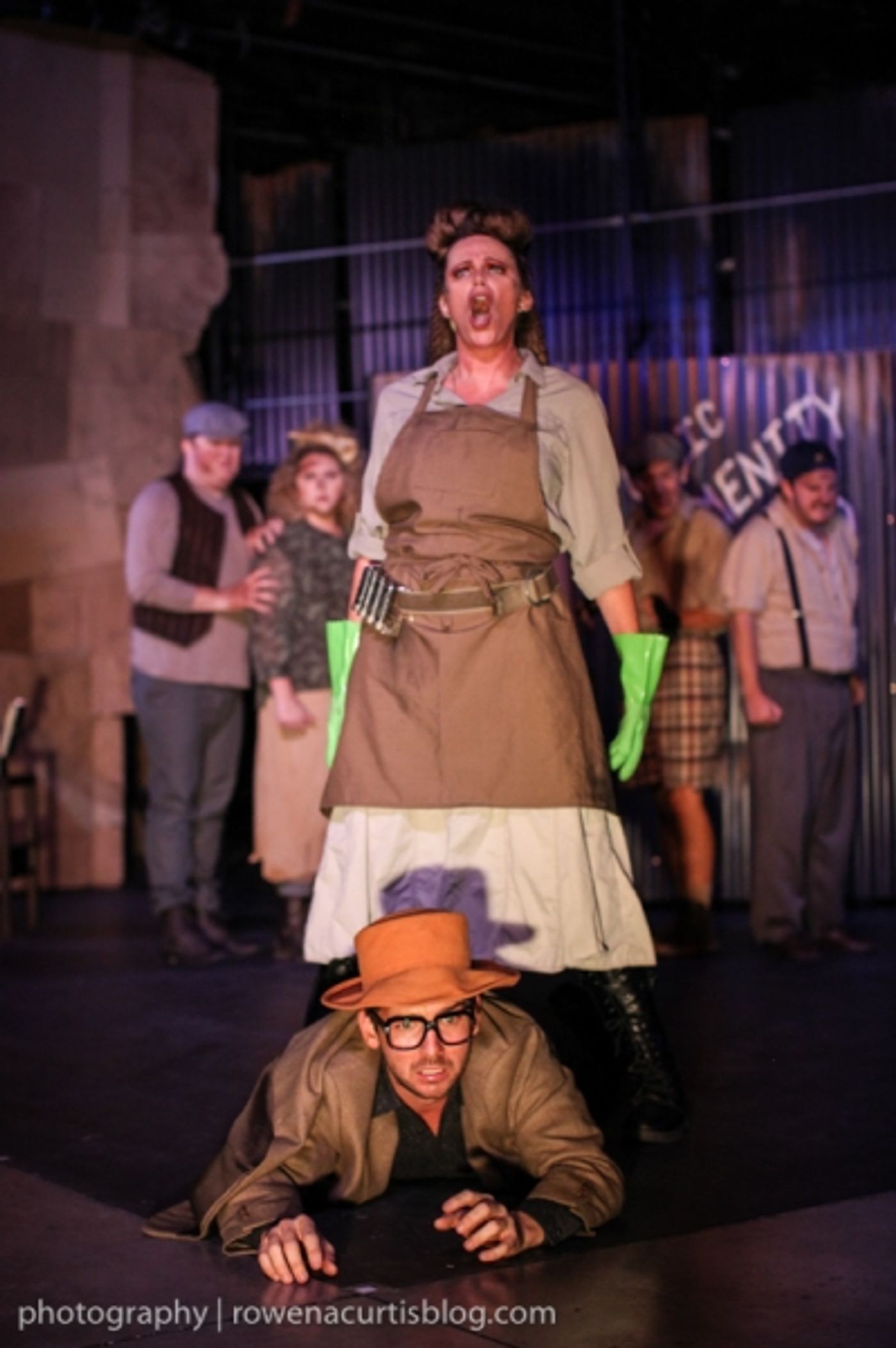 Photo Flash: First Look at Wyn Wilson, Michael Mittman, Rachel King & More in URINETOWN at The Barn Stage Company  Image