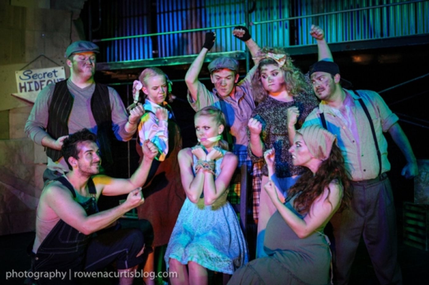 Photo Flash: First Look at Wyn Wilson, Michael Mittman, Rachel King & More in URINETOWN at The Barn Stage Company  Image