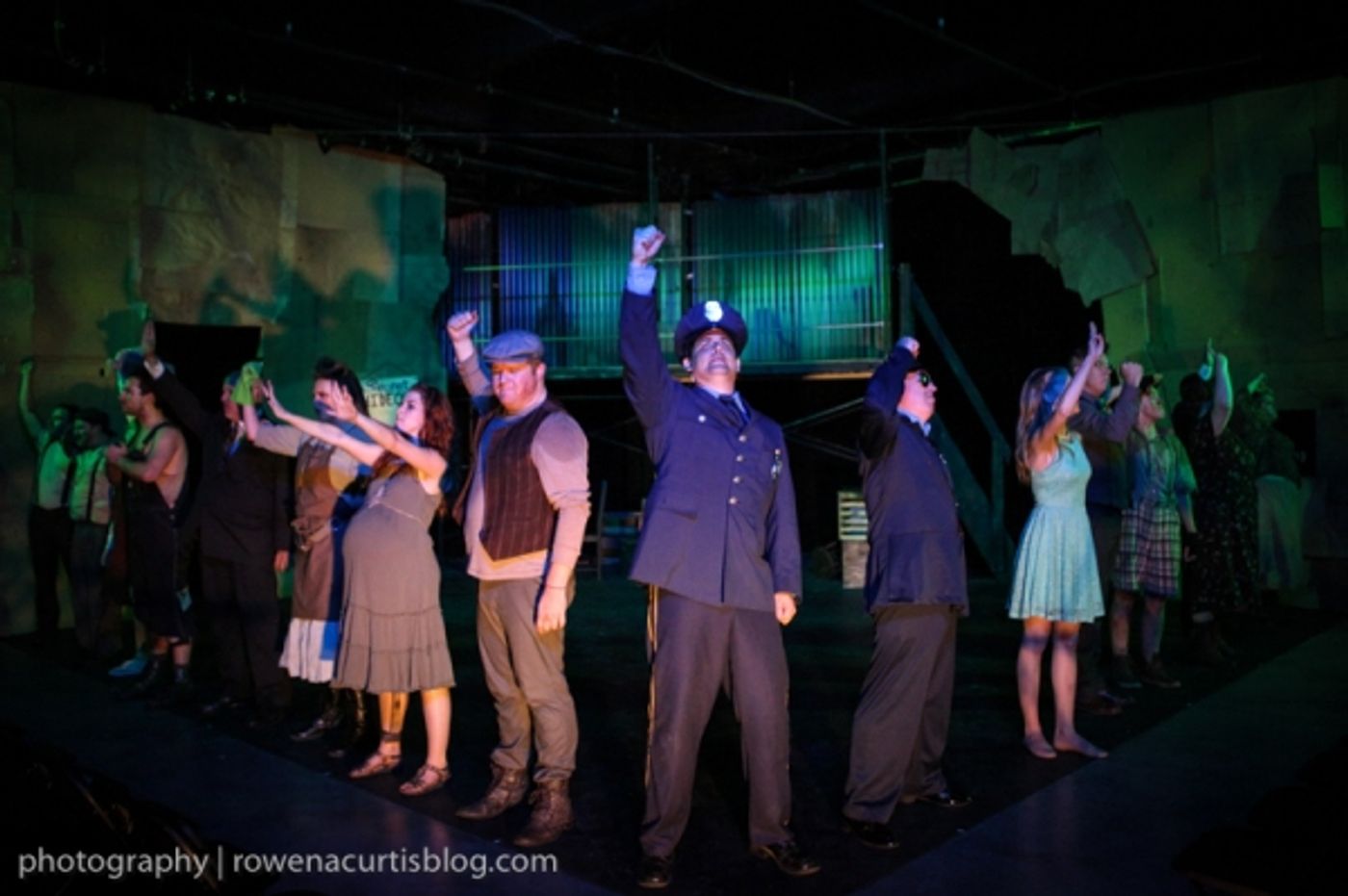 Photo Flash: First Look at Wyn Wilson, Michael Mittman, Rachel King & More in URINETOWN at The Barn Stage Company  Image