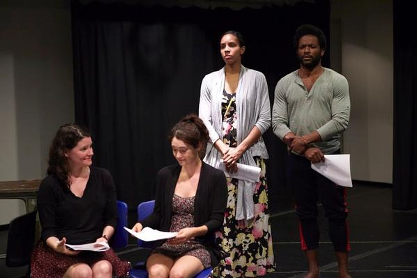 Photo Flash: In Rehearsal for Timeline Projects' COURIERS AND CONTRABANDS  Image