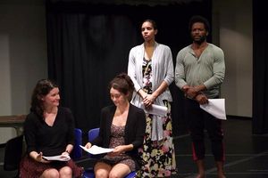 Heather Hollingsworth, Helen Cespedes, Krystel Lucas, and Luke Forbes @ BroadwayWorld Heather Hollingsworth, Helen Cespedes, Krystel Lucas, and Luke Forbes Photo