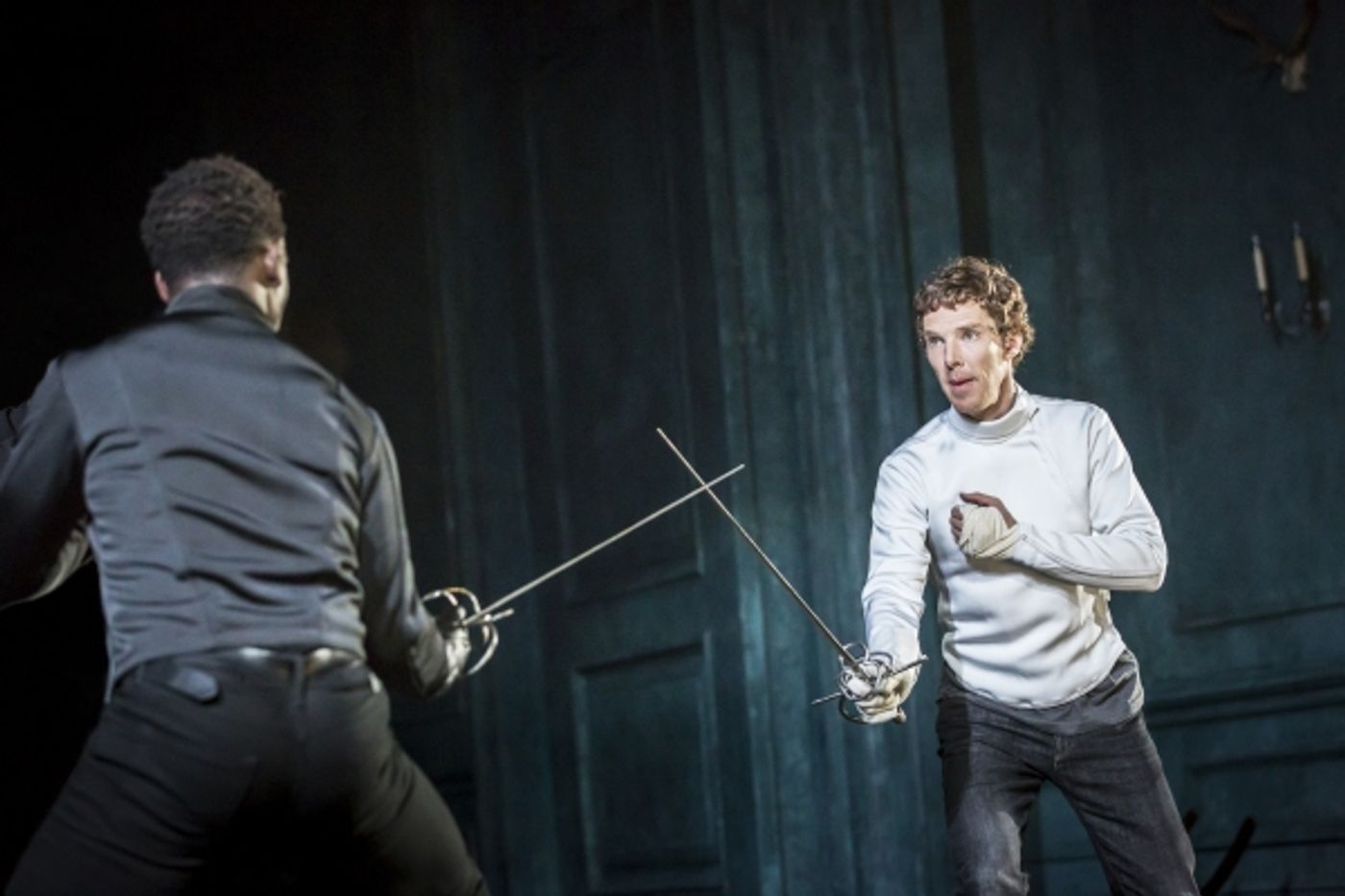 Photo Coverage: New Production Photos of Cumberbatch In HAMLET!  Image