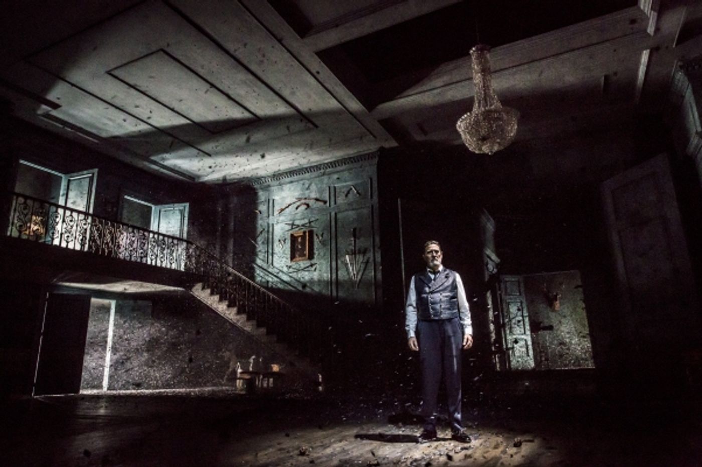 Photo Coverage: New Production Photos of Cumberbatch In HAMLET!  Image